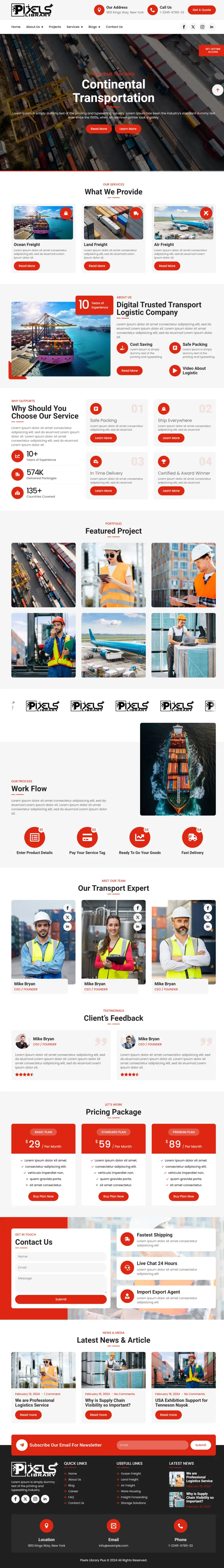 Logistics Template